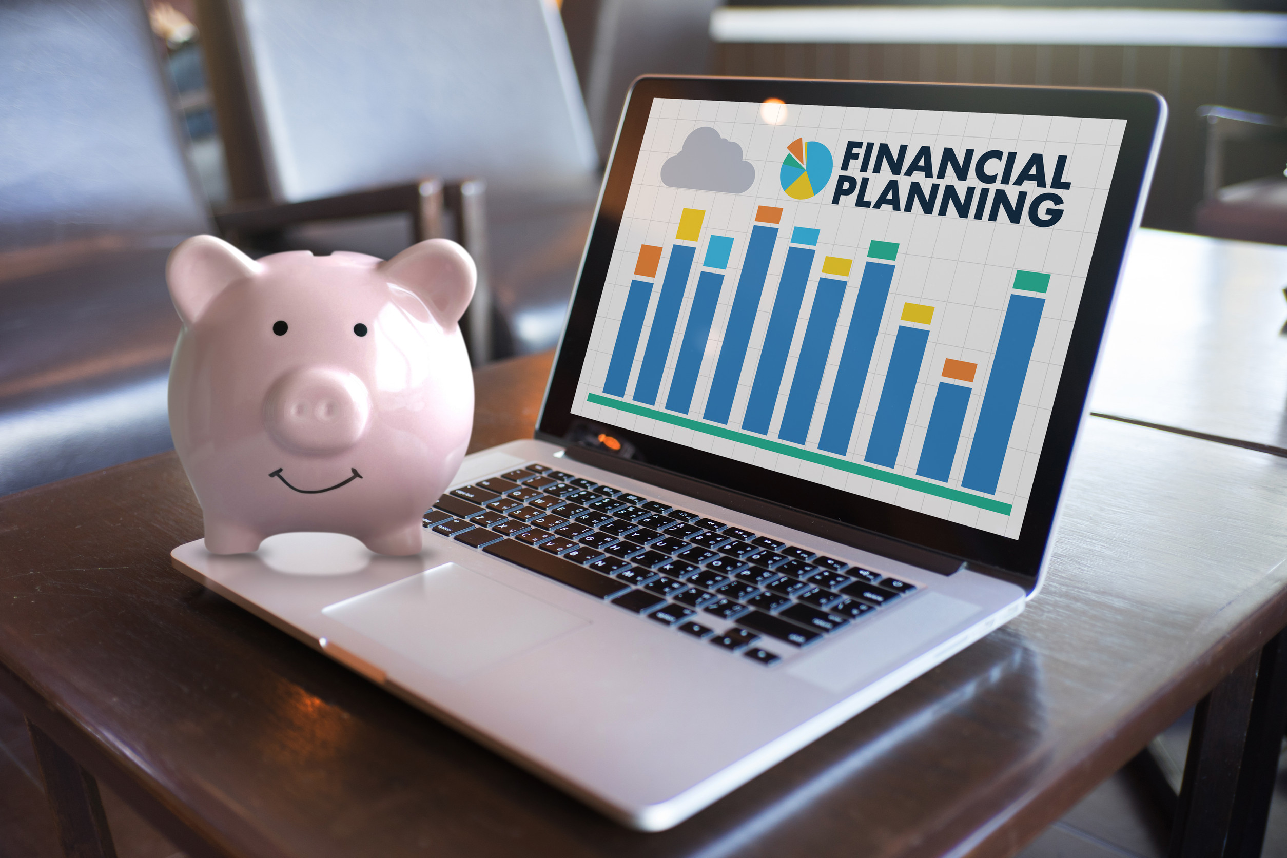 financial planning Retirement planning woman and man at retireme